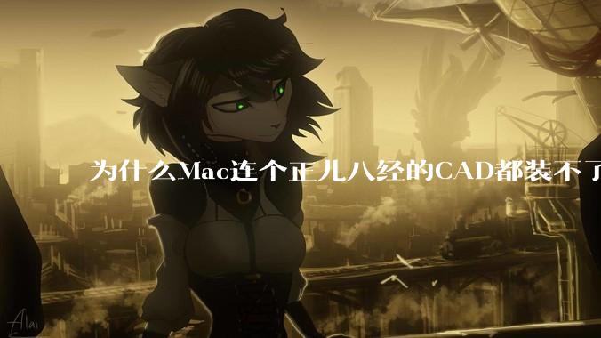 为什么Mac连个正儿八经的CAD都装不了还敢打着生产力的旗号？