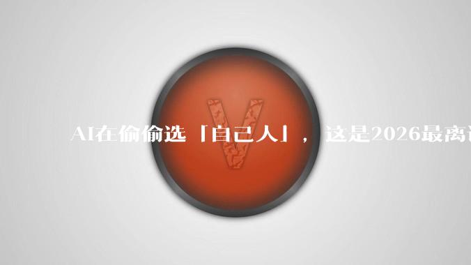 AI在偷偷选「自己人」，这是2026最离谱的求职歧视_简历_DeepSeek-V_模型