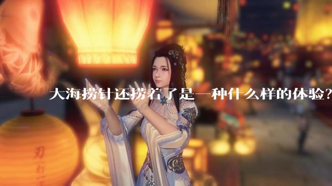 大海捞针还捞着了是一种什么样的体验？