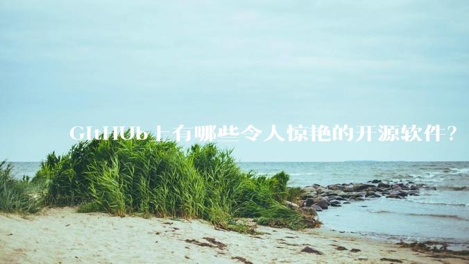 GitHUb上有哪些令人惊艳的开源软件？